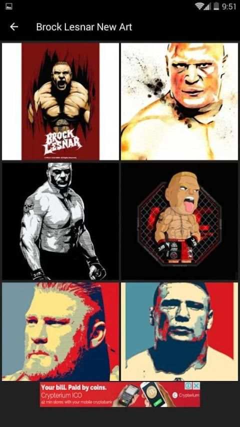 Brock Lesnar Wallpapers WWE 4 تصوير الشاشة