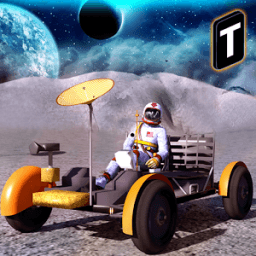 Space Moon Rover Simulator 3D иконка