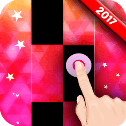 Magic Piano Music pink Tiles icon