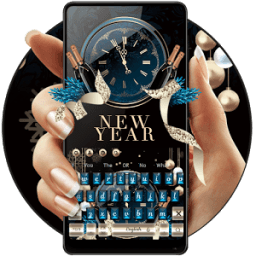 Fancy New year 2018 keyboard иконка