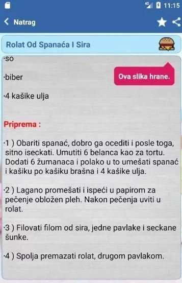 Recepti i Kuvar (Offline) screenshot 1