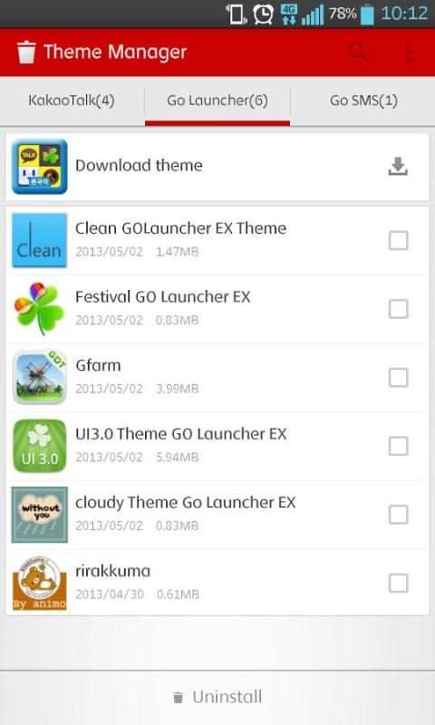 Theme Manager स्क्रीनशॉट 4
