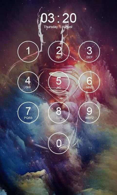 SuperMan Lock Screen screenshot 2