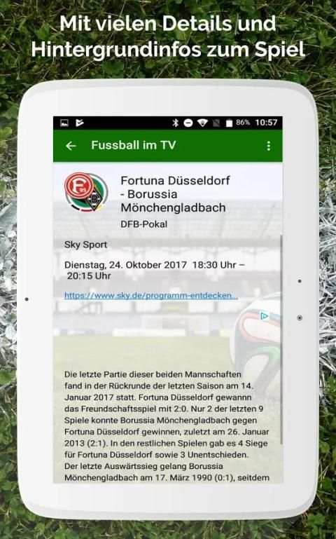 Fussball im TV live screenshot 12