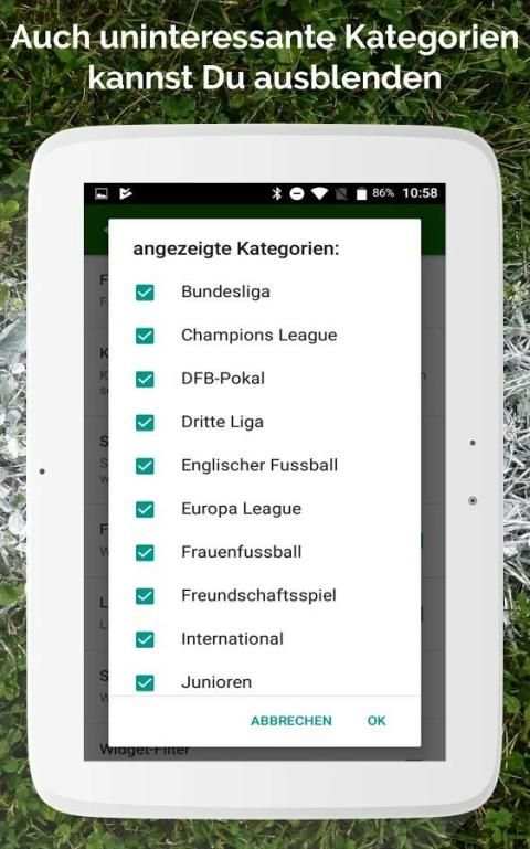 Fussball im TV live screenshot 9