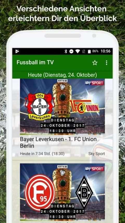 Fussball im TV live screenshot 20