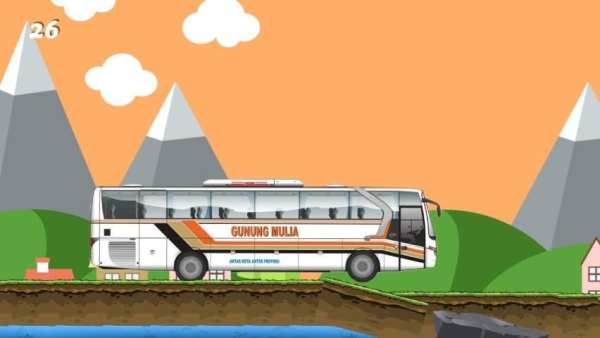 Gunung Mulia bus game screenshot 4