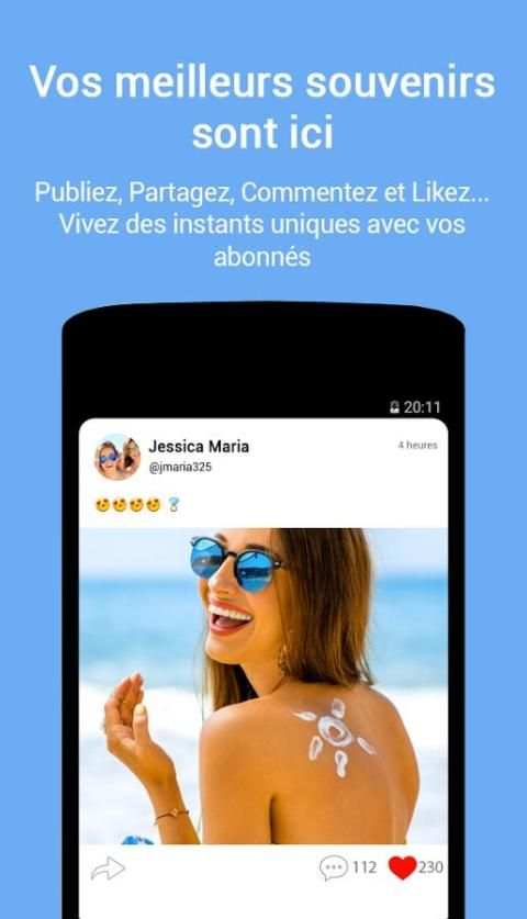 Freez - Réseau Social screenshot 1
