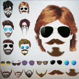 Cool Beard &amp; Mustache Photo Editor-Man Hairstyles иконка