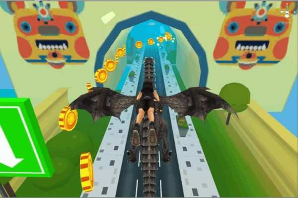 Subway Dragon Princess Rush screenshot 3