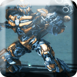 ikon Optimus: Robot attacks Megatron