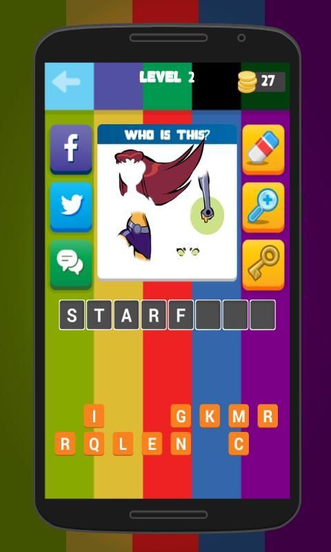 Pics Quiz for Titans Go! स्क्रीनशॉट 2