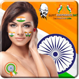 Ind Flag Photo Frame For Pictures Free Apps иконка