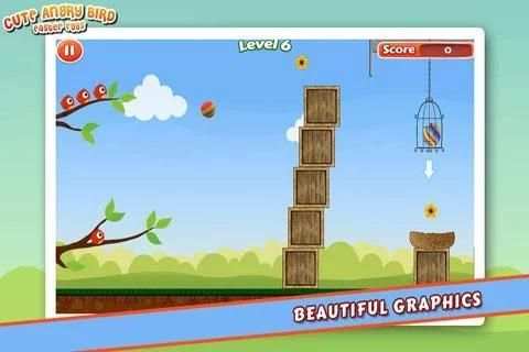 Cute Angry Bird : Eggs स्क्रीनशॉट 12