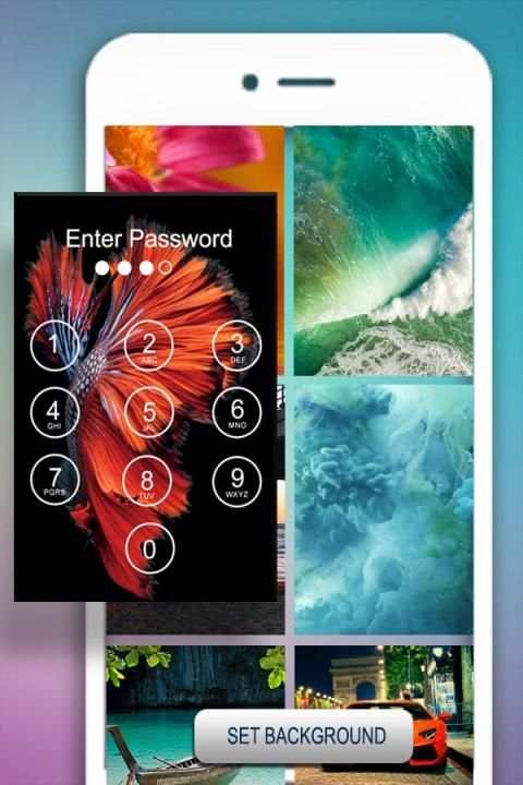 lphone Screen Lock 2017 screenshot 4