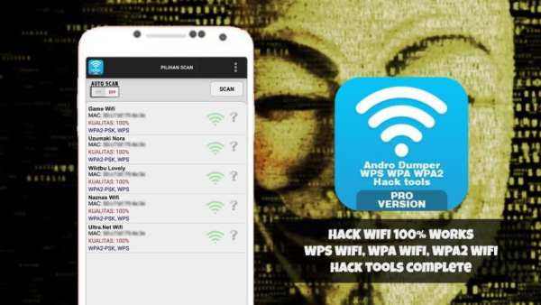 Hack Wifi Prank WPS AndroDumper Tools скриншот 1