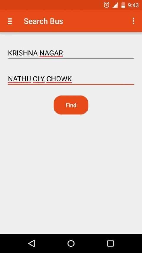 Delhi Bus Routes स्क्रीनशॉट 3