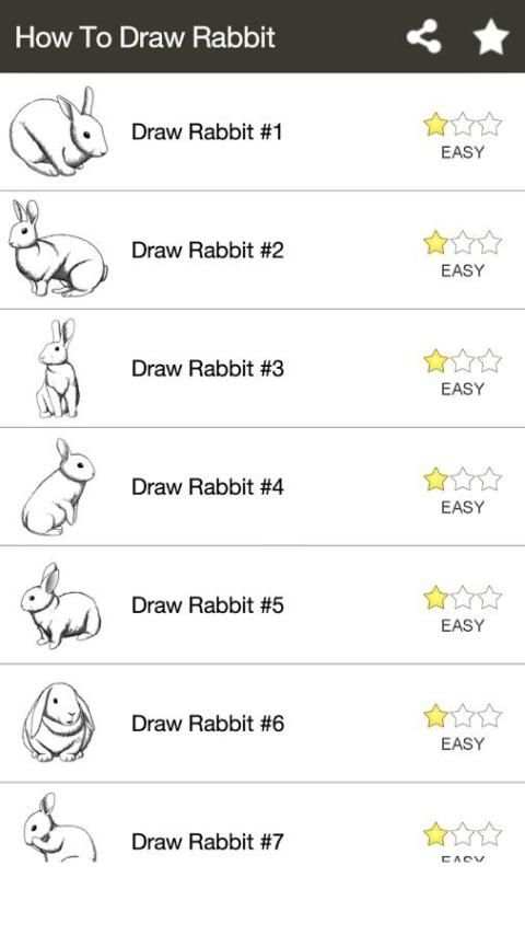 How To Draw Rabbit скриншот 6