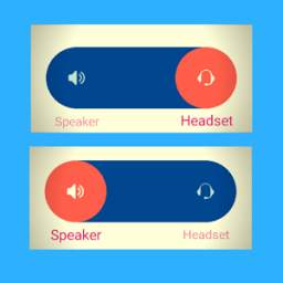 Speaker-Headset Toggle