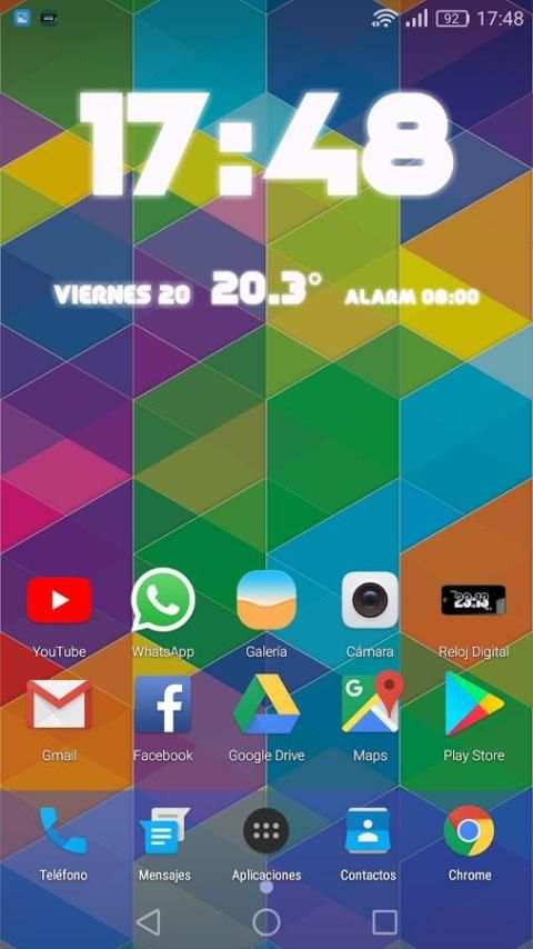 Digital Clock & Widget screenshot 1