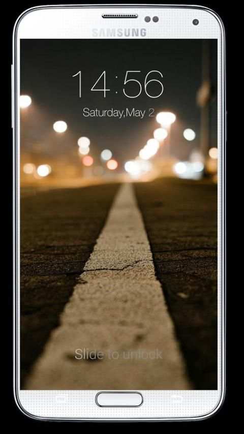 OS8 Lock Screen 2 تصوير الشاشة