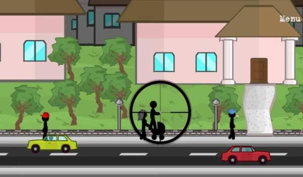 Stickman Bunuh Sniper screenshot 1