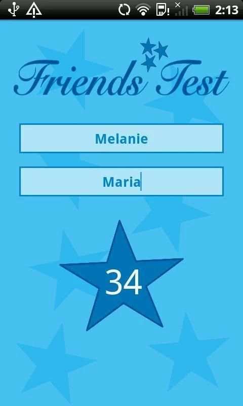 Friends Test स्क्रीनशॉट 2