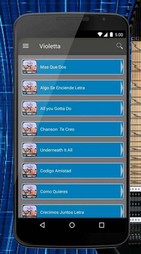 Violetta Y Letras screenshot 3