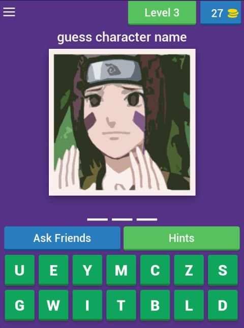 Naruto guess the character screenshot 4