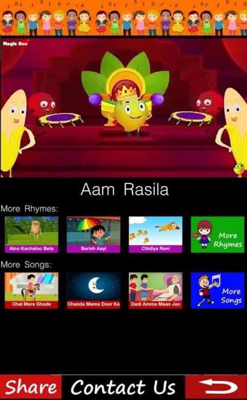 HINDI RHYMES APP скриншот 4