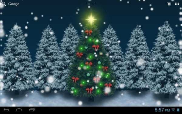 Christmas Crystal Ball Free LW скриншот 1