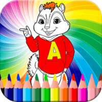 Coloring Alvin go