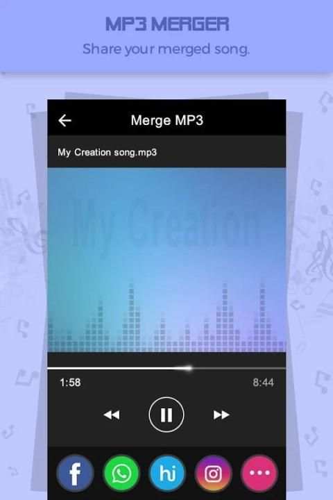 Mp3 Cutter & Merger скриншот 1