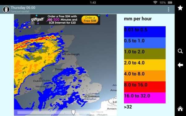Rainfall Tracker скриншот 1