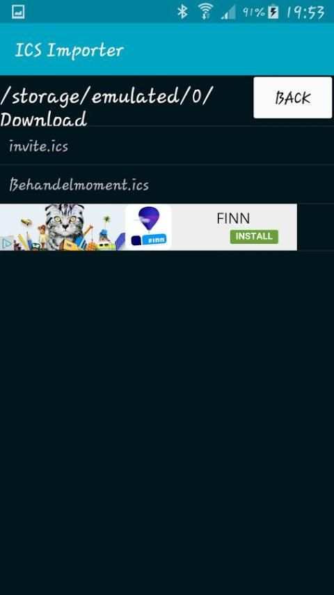 ICS Importer 2 تصوير الشاشة
