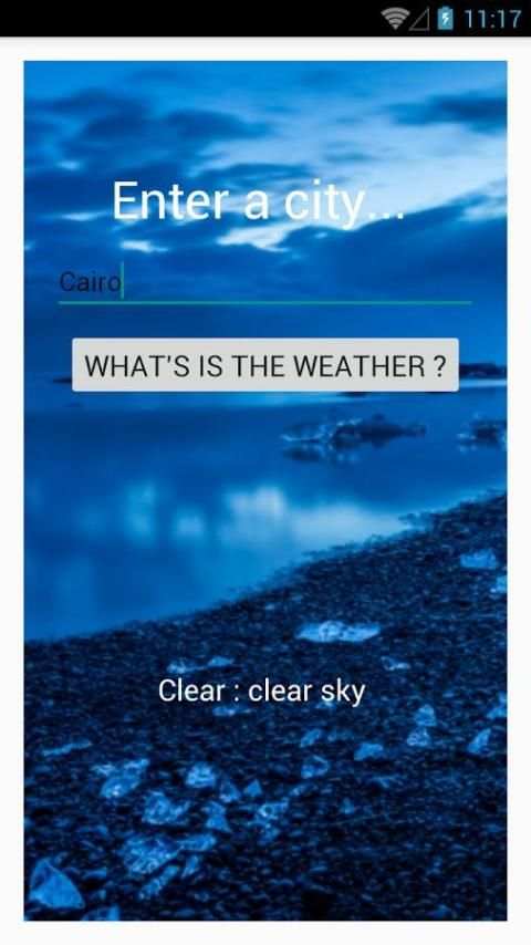 What's the Weather ? скриншот 1