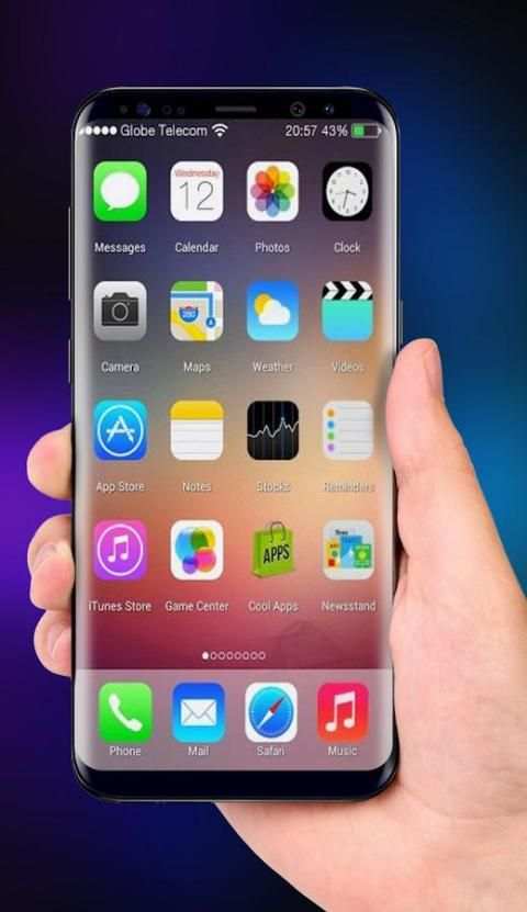Launcher iphone X 2 تصوير الشاشة