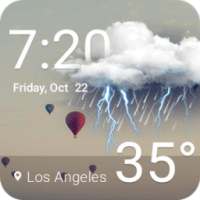 Weather Temperature Clock