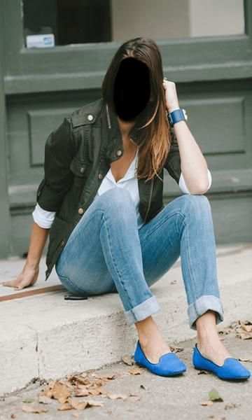 Lady Jeans Lover Photo Frames 3 تصوير الشاشة