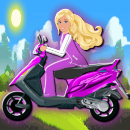 Princess Hill Scooter Race أيقونة