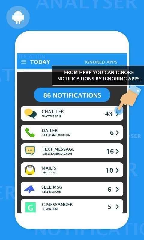 Notification Counter, Analyser & History скриншот 2