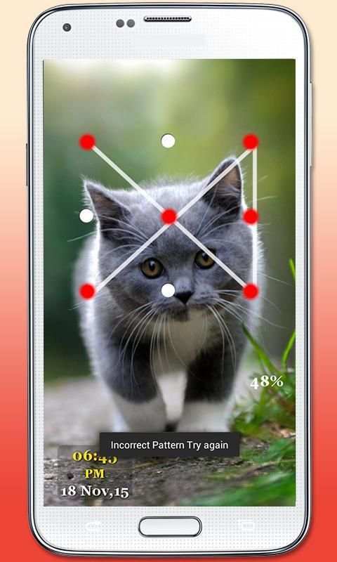 Kitty Cat Pattern Lock screenshot 6