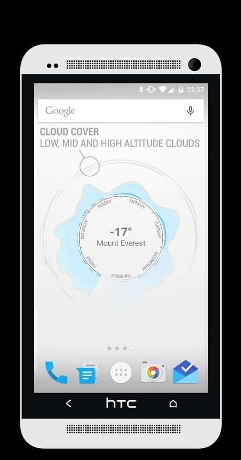 Weather Circle Live Wallpaper 2 تصوير الشاشة