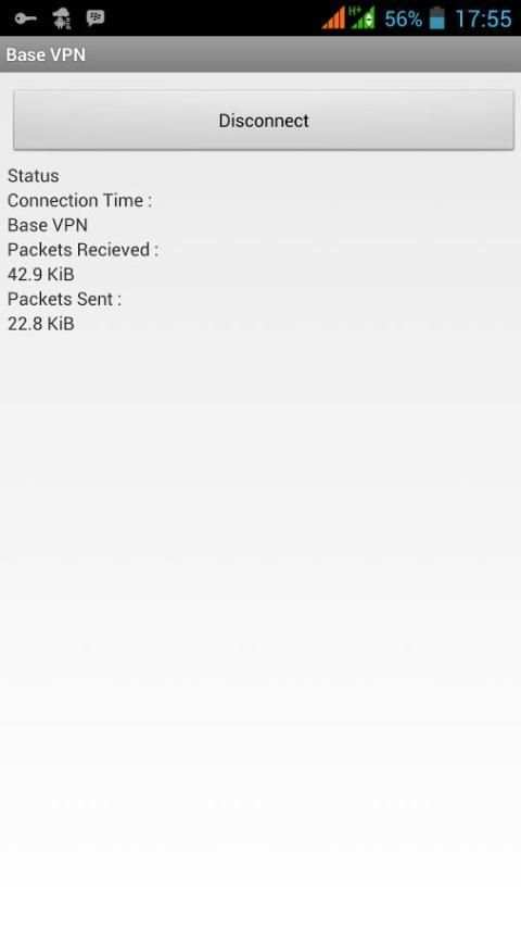 Base VPN screenshot 2