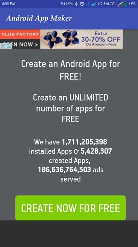 App Maker For Android 4 تصوير الشاشة