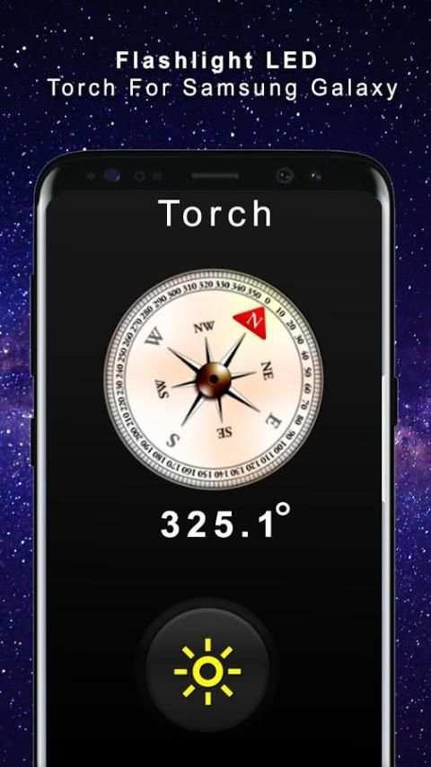 Galaxy Flashlight Torch Brightest LED screenshot 1