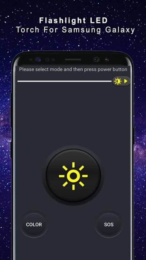 Galaxy Flashlight Torch Brightest LED screenshot 4