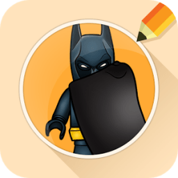 Draw Drawings Night Knight Batman Lego icon