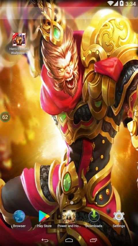 Hero and Skin Heroes Evolved Wallpaper 3 تصوير الشاشة
