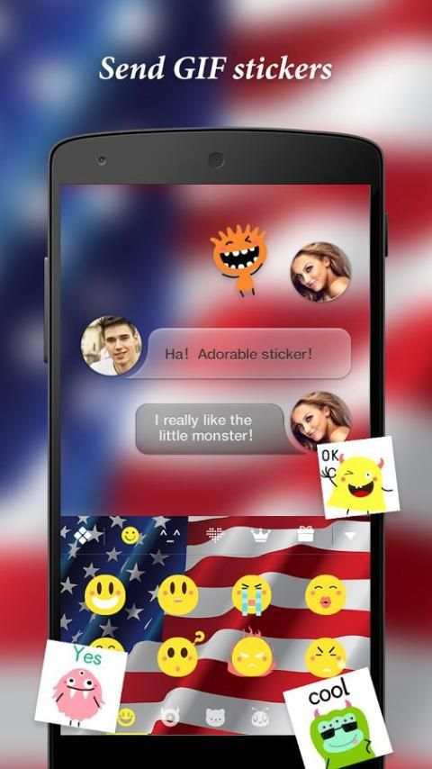 American Keyboard 3 تصوير الشاشة